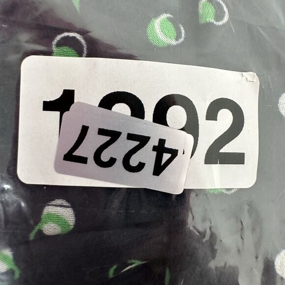 CAbi Top Martini Blouse Womens Medium Blue Green Button Front Flowy Office 5019 - Picture 13 of 13